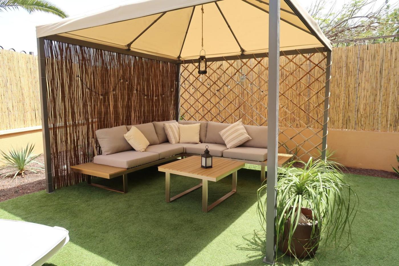Spacious Apartment With Large Private Garden In Palm Mar Eksteriør bilde