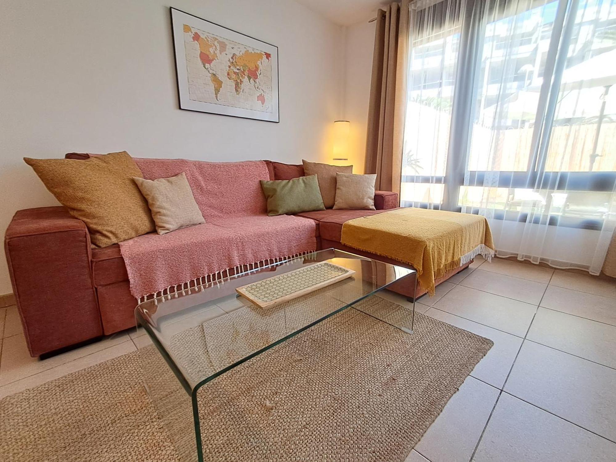 Spacious Apartment With Large Private Garden In Palm Mar Eksteriør bilde